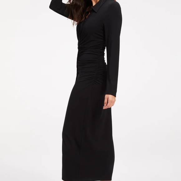 With Jean Andy Long Dress - Black - Picture 4 of 5
